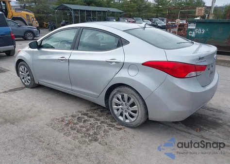 2011 Hyundai Elantra Gls from USA, damaged, VIN 5NPDH4AE2BH027718